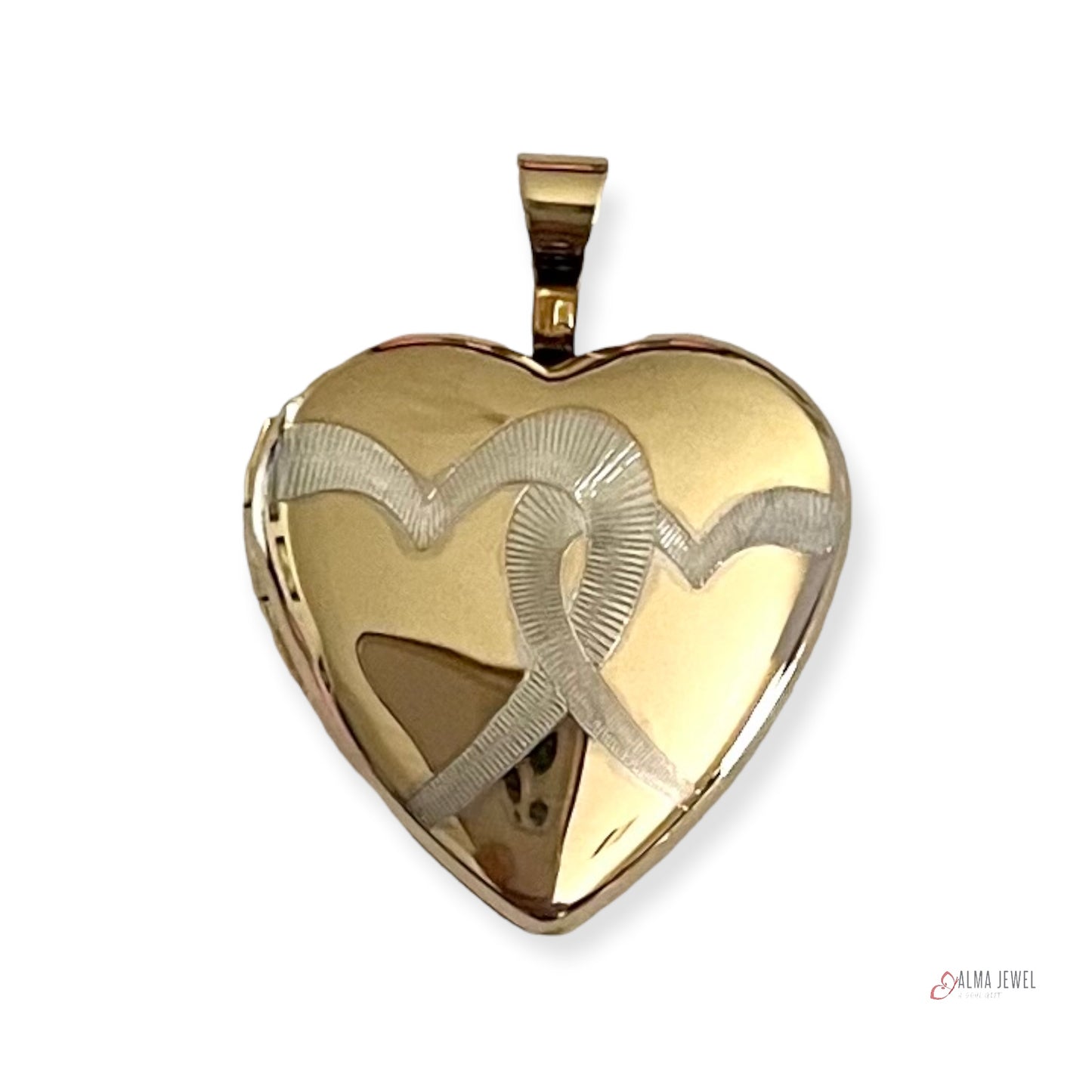 14K Gold Locket heart