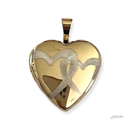 14K Gold Locket heart