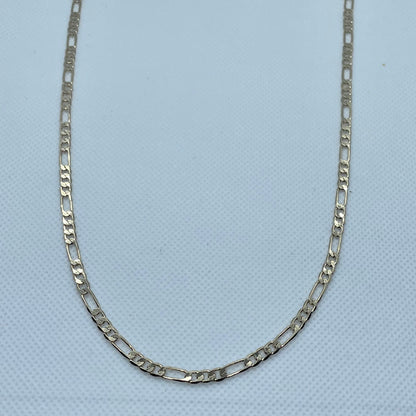 18K Gold Plated Figaro Chain 3.5 mm