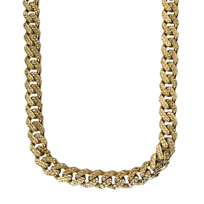 14K Gold Cuban Chain 11 mm