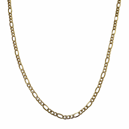 14K Gold Figaro Chain 3.4mm