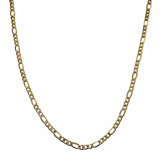 14K Gold Figaro Chain 3.4mm